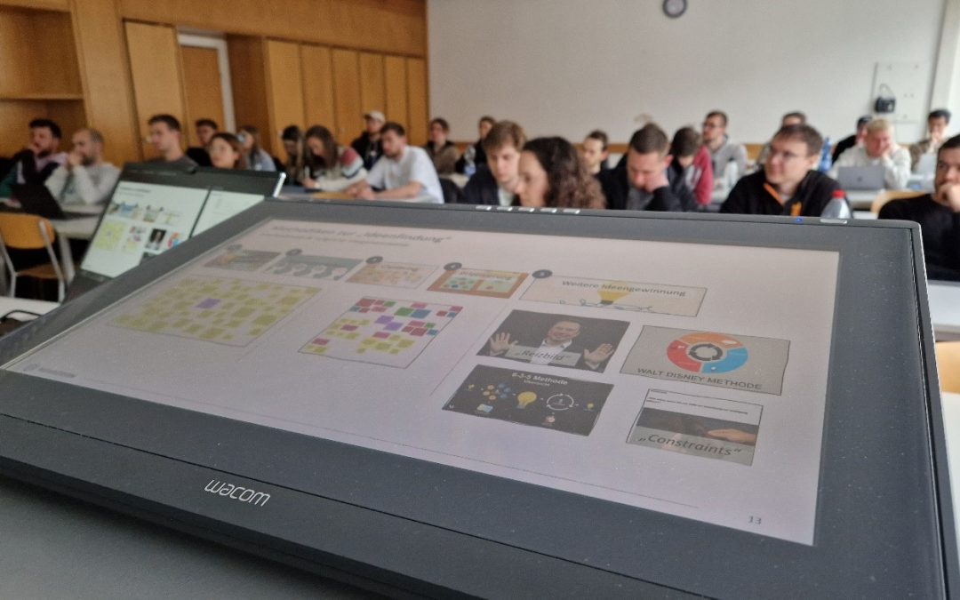 Spannende Gastvorlesung zu digitalen Geschäftsmodellen an der Hochschule Karlsruhe