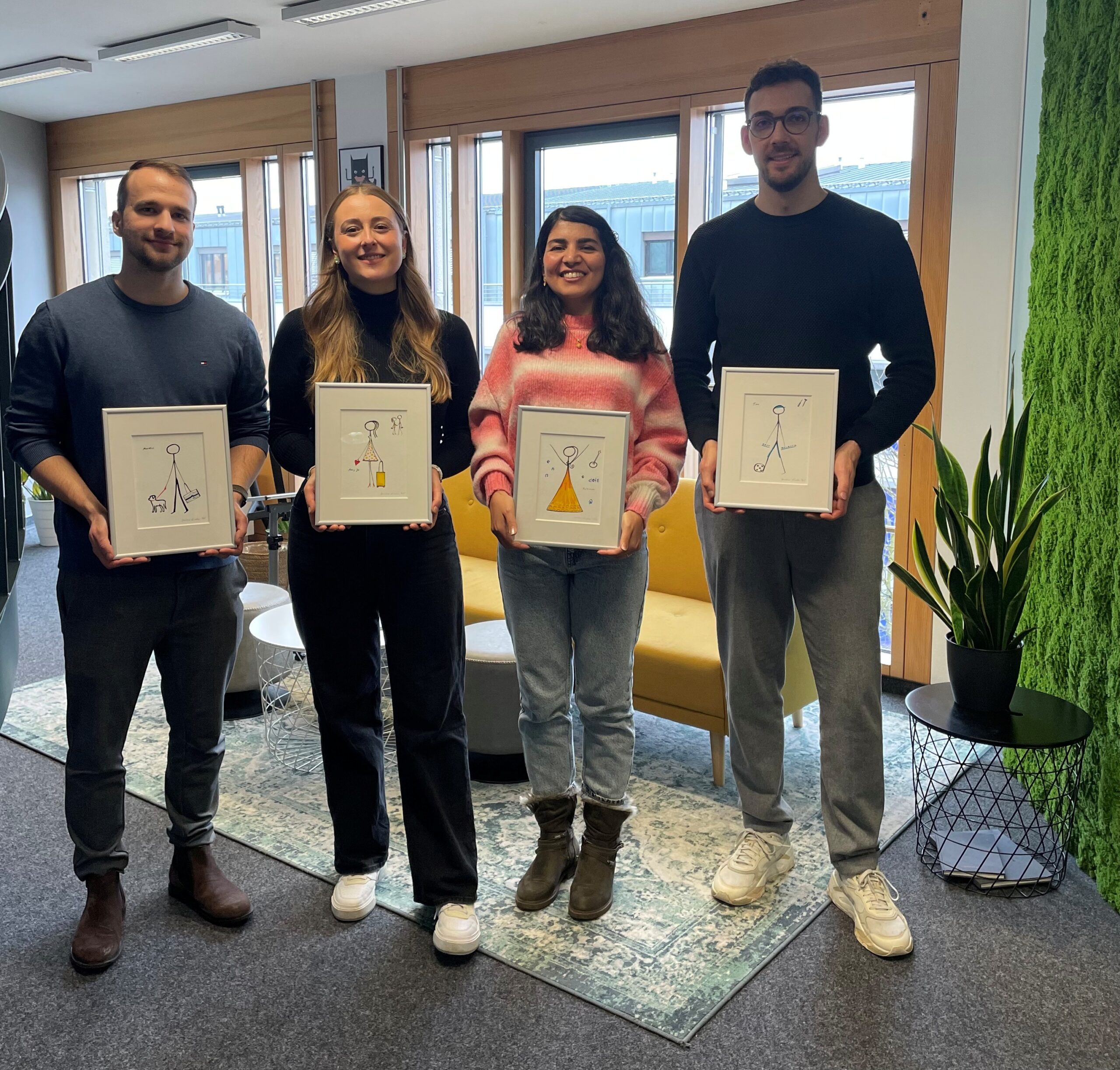 Herzlichen Glückwunsch zur bestandenen Probezeit!