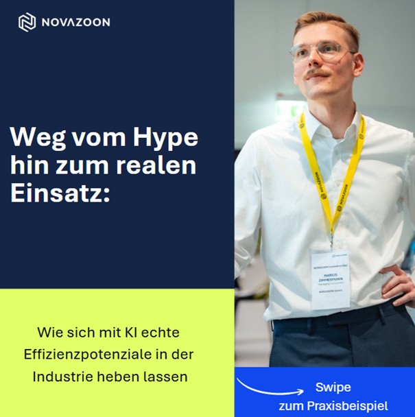 Weg vom Hype hin zum realen Einsatz: Wie sich mit KI echte Potenziale in der Industrie heben lassen