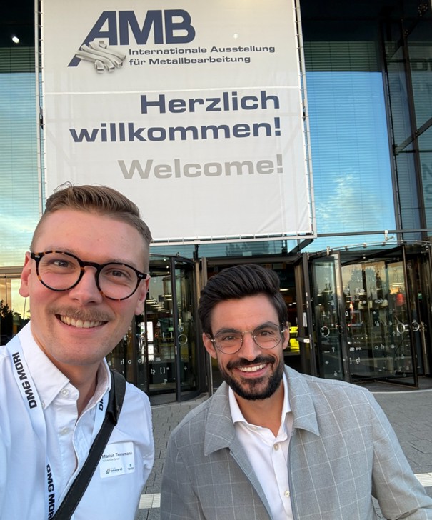 🤖 𝗡𝗢𝗩𝗔𝗭𝗢𝗢𝗡 𝗮𝘂𝗳 𝗱𝗲𝗿 AMB – Internationale Ausstellung für Metallbearbeitung